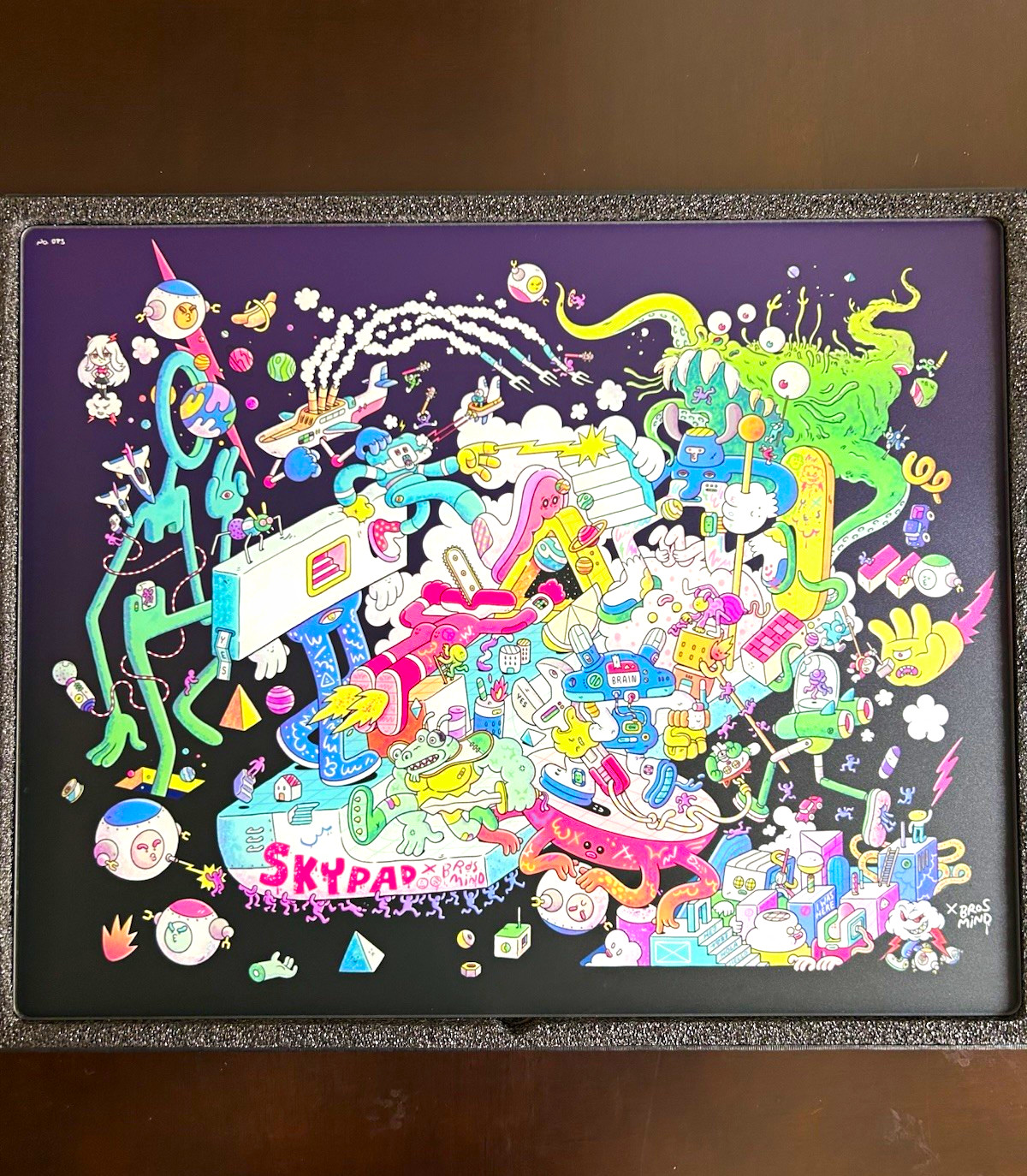 Skypad x Brosmind Glass Mousepad – #083/500