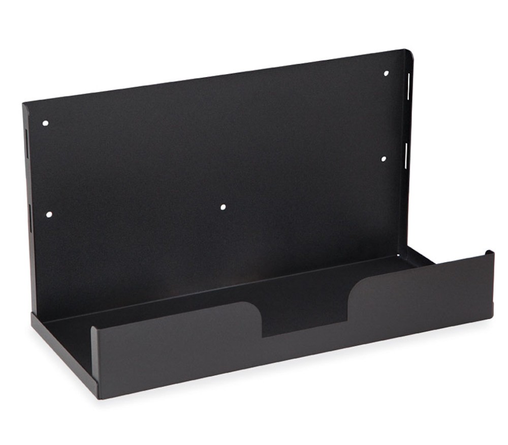 Wall Mount Desktop CPU Bracket - Computer Tower Holder for Wall or Desk Side