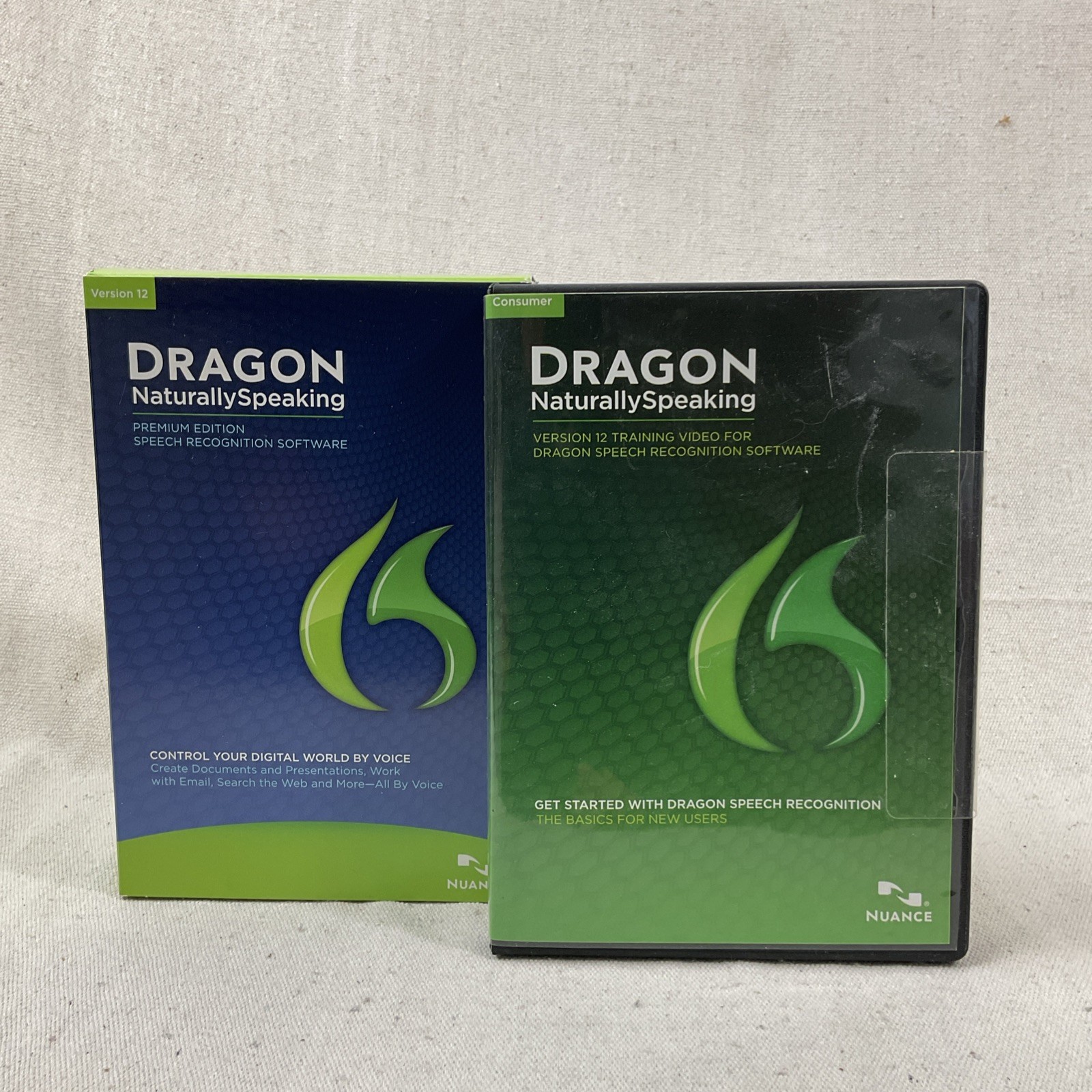 Nuance Dragon NaturallySpeaking 12 Premium Speech Recognition Software DVD