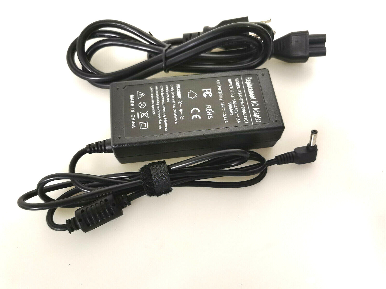 AC Adapter For ASUS ZenBook UX434FL UX461FN UX461UN Laptop 65W Charger Cord