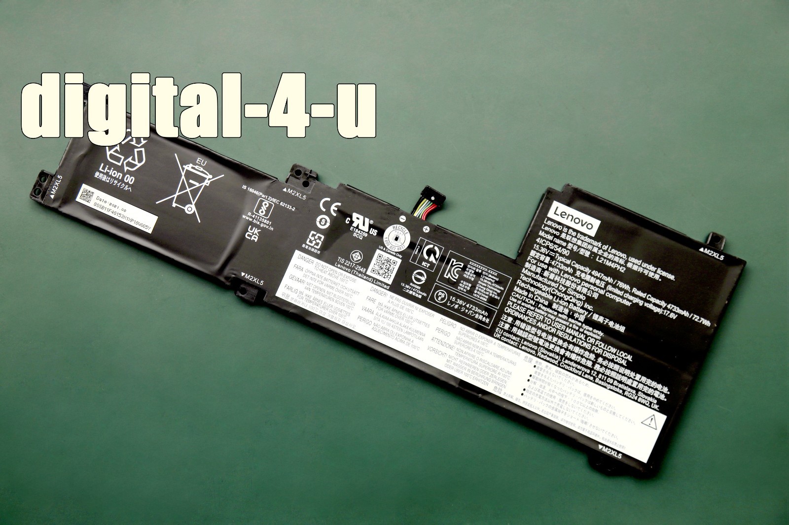 New Genuine L21C4PH2 L21L4PH2 L21M4PH2 Battery for Lenovo IdeaPad 5 15IAL7/15ABA