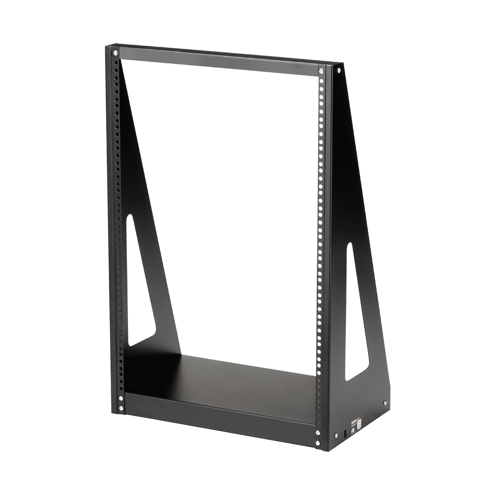 StarTech.com 2-Post 16U Heavy-Duty Desktop Server Rack, Small Open Frame 19in...