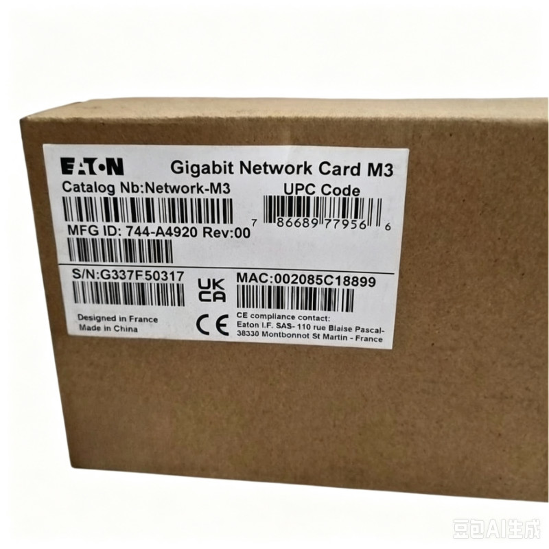 1PC New Eaton Gigabit Network Card 744-A4920 Network-M3 NETWORKM3 Free Delivery