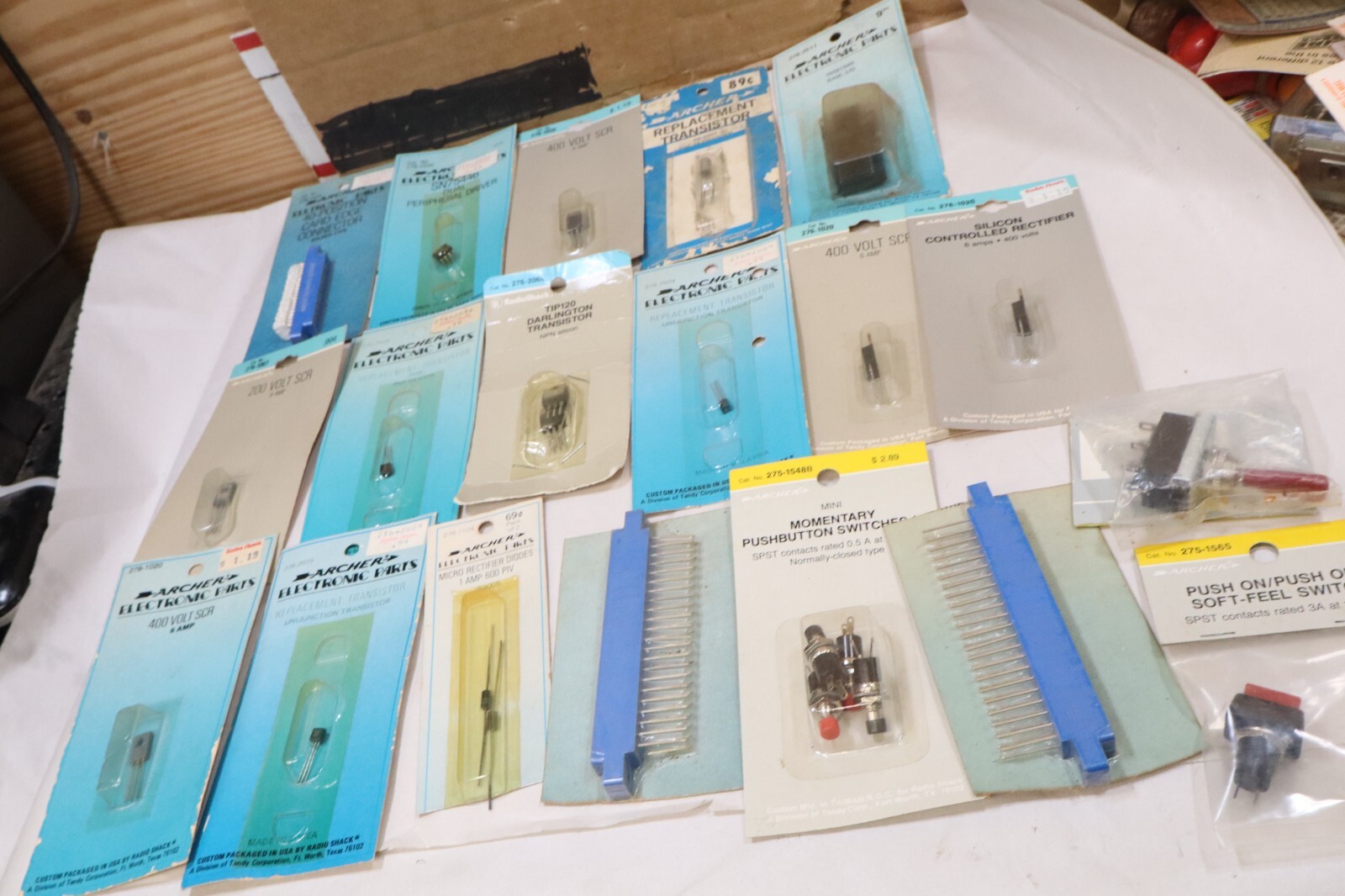 Archer Electronics  Radio Shack Vintage Component Lot #3