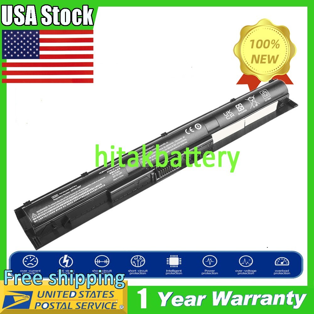 KI04 Laptop Battery For HP Pavilion 14/15/17-AB000 HSTNN-LB6S 800049-001 K104 US