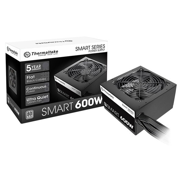 Thermaltake Smart 80 Plus Power Supply 600W