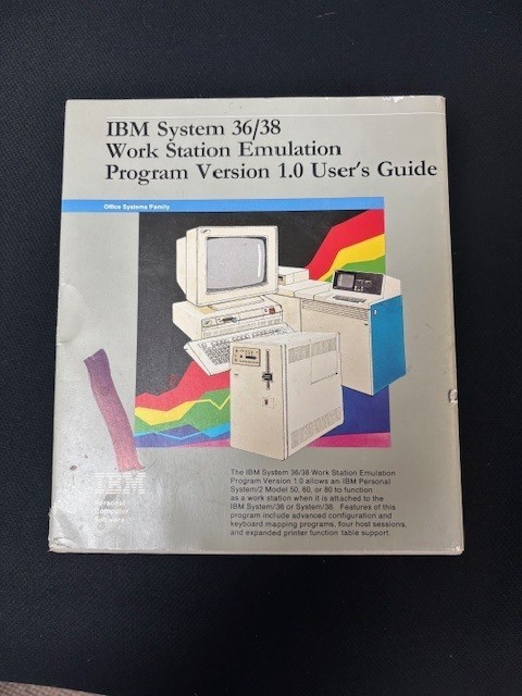 New User's Guide IBM System 36/38 Work Station Emulation Program Version 1.0
