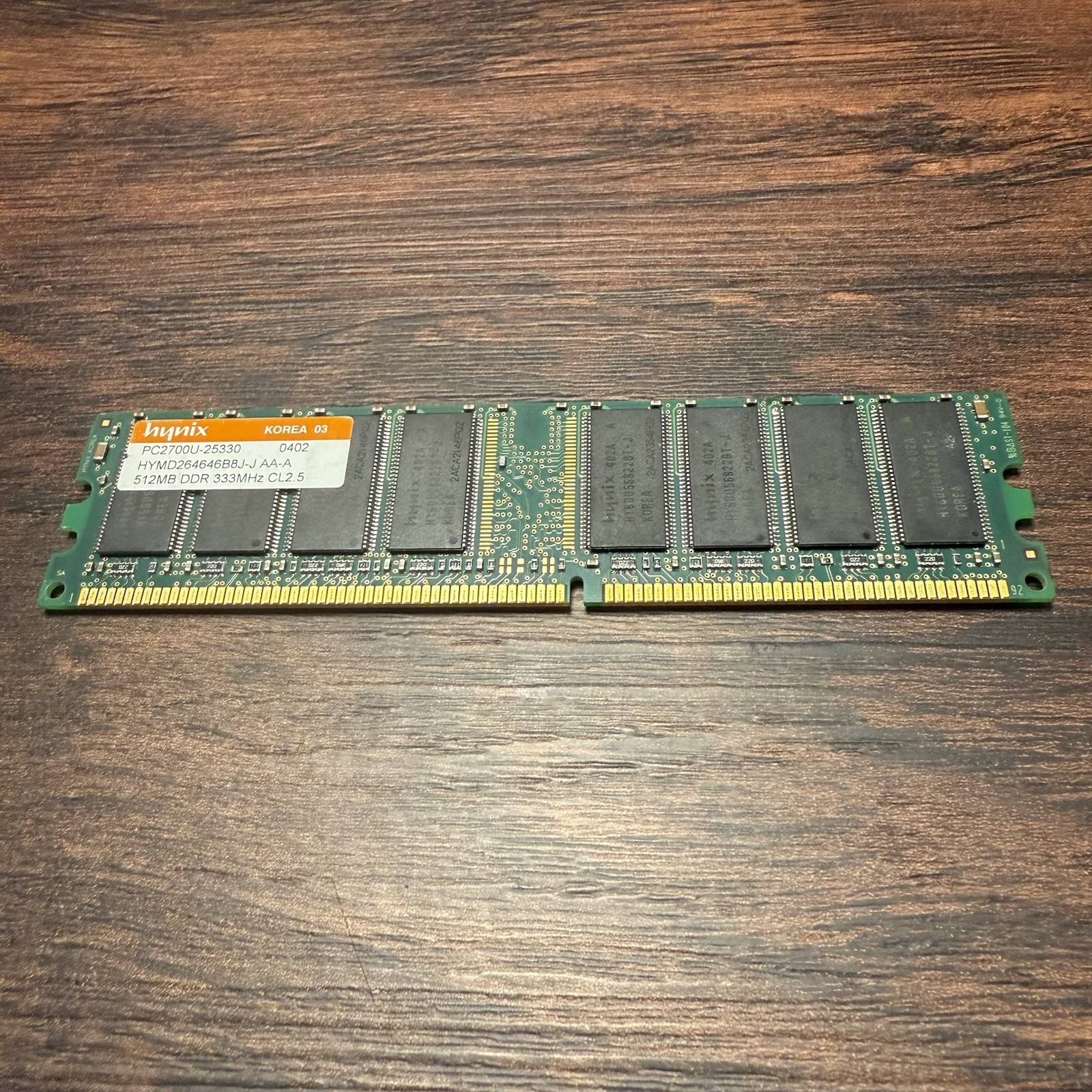 Hynix 512MB DDR 333MHz PC2700 Memory Stick Fully Tested