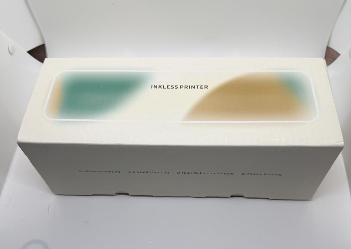 Portable Printers Wireless for Travel, Inkless Thermal Printer, Bluetooth Mob...