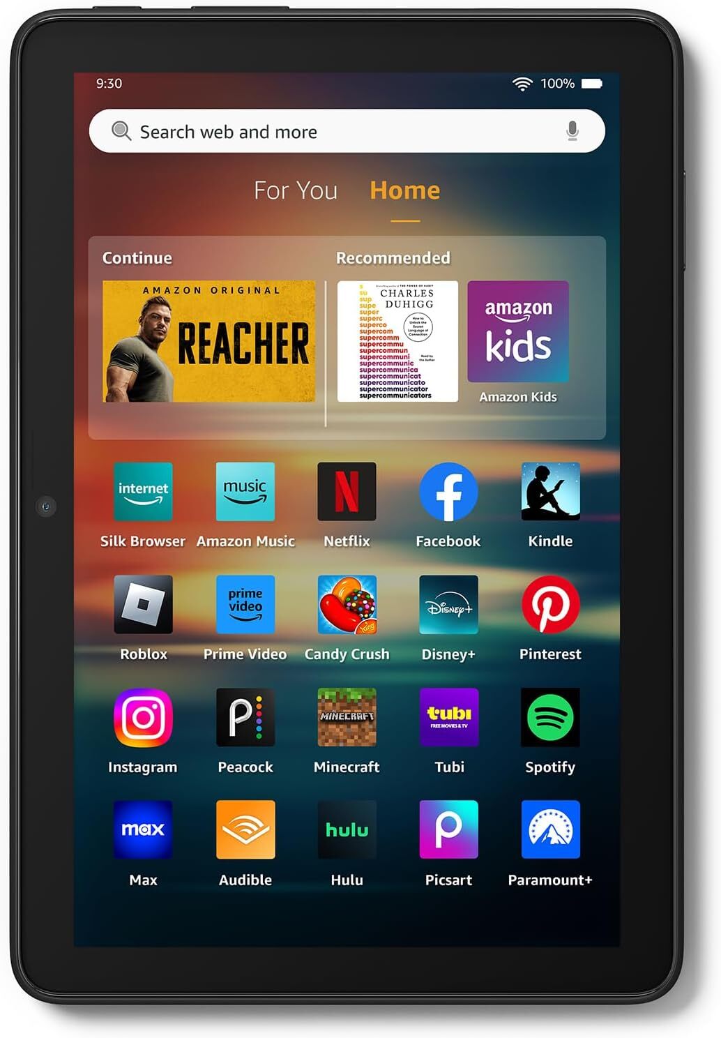 🔥Brand NEW 12th Gen AMAZON FIRE 8" HD TABLET ALEXA 32GB Black/Emerald/Hibiscus