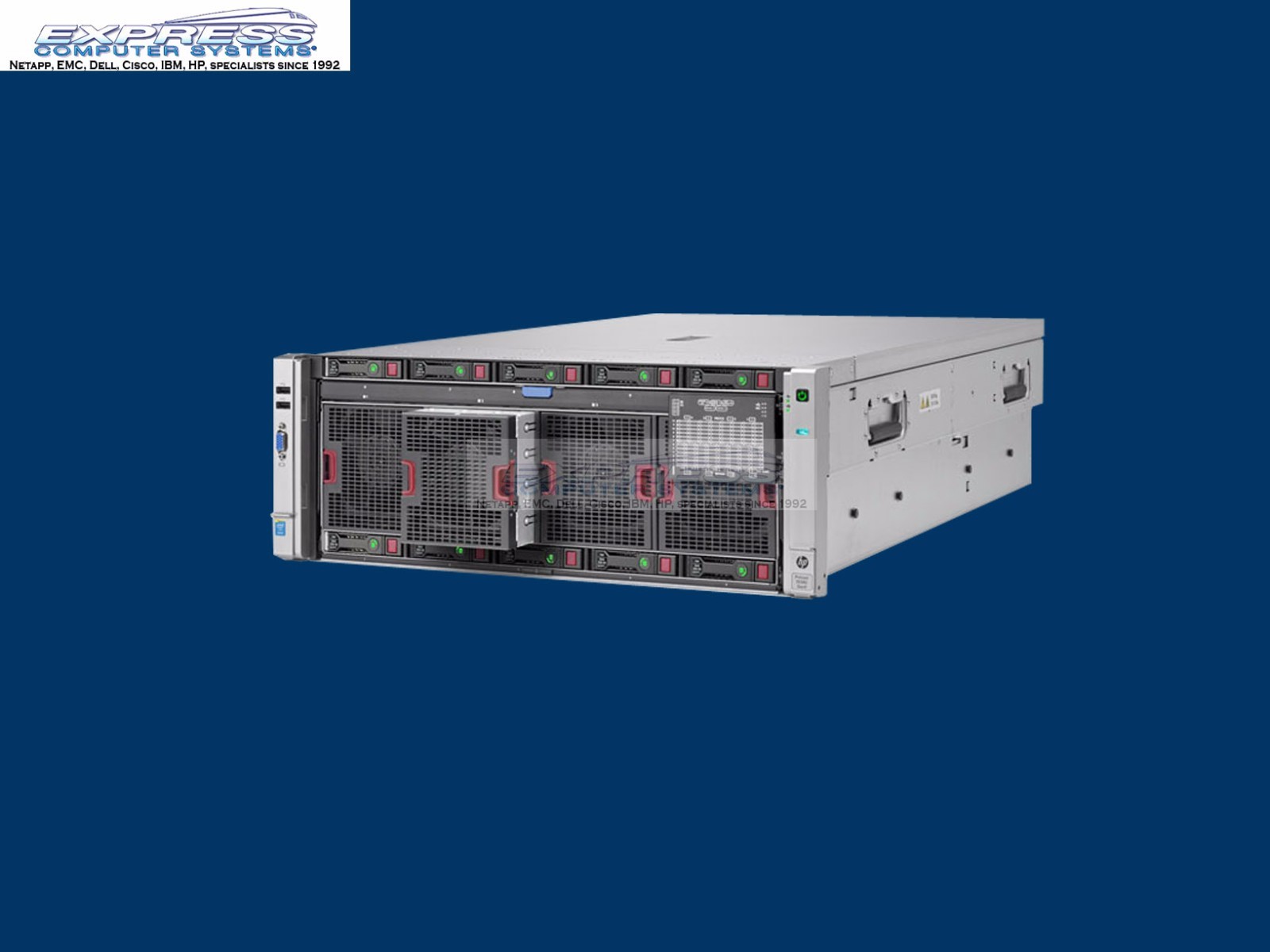 HP ProLiant DL580 G9 4x E7-8891v4 2.8Ghz 10-Core 1TB 5x 1.2TB 10K 12G 2.5" Rails