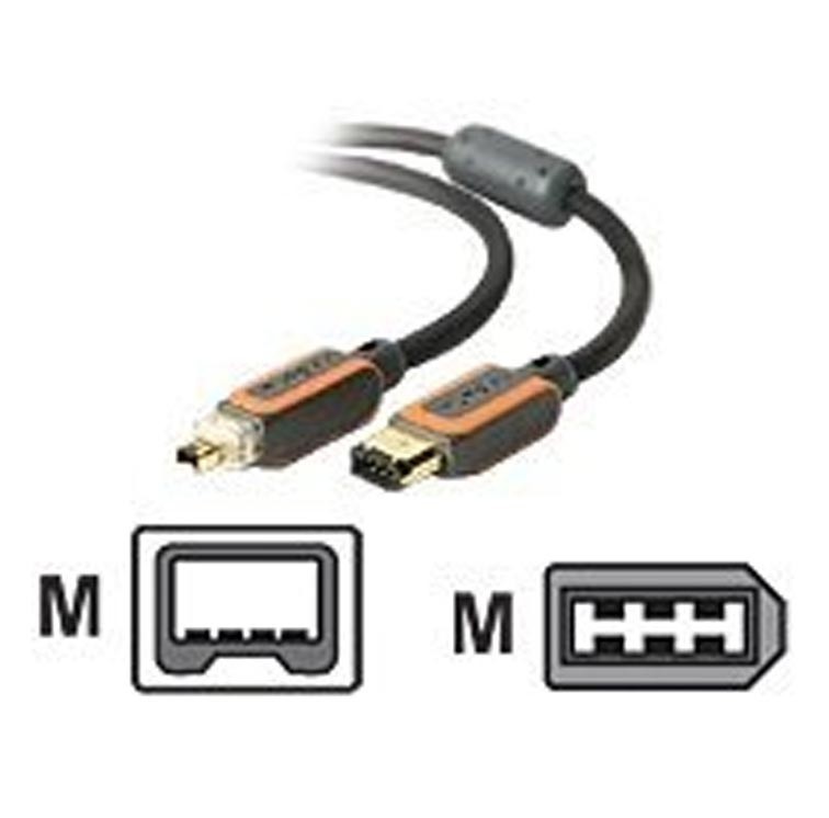 Belkin Pure AV Digital Camcorder FireWire Cable - data cable - Firewire IEEE1394