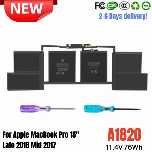 ✅A1820 Battery For Apple MacBook Pro 15'' Late 2016 Mid 2017 EMC 3072 A1707