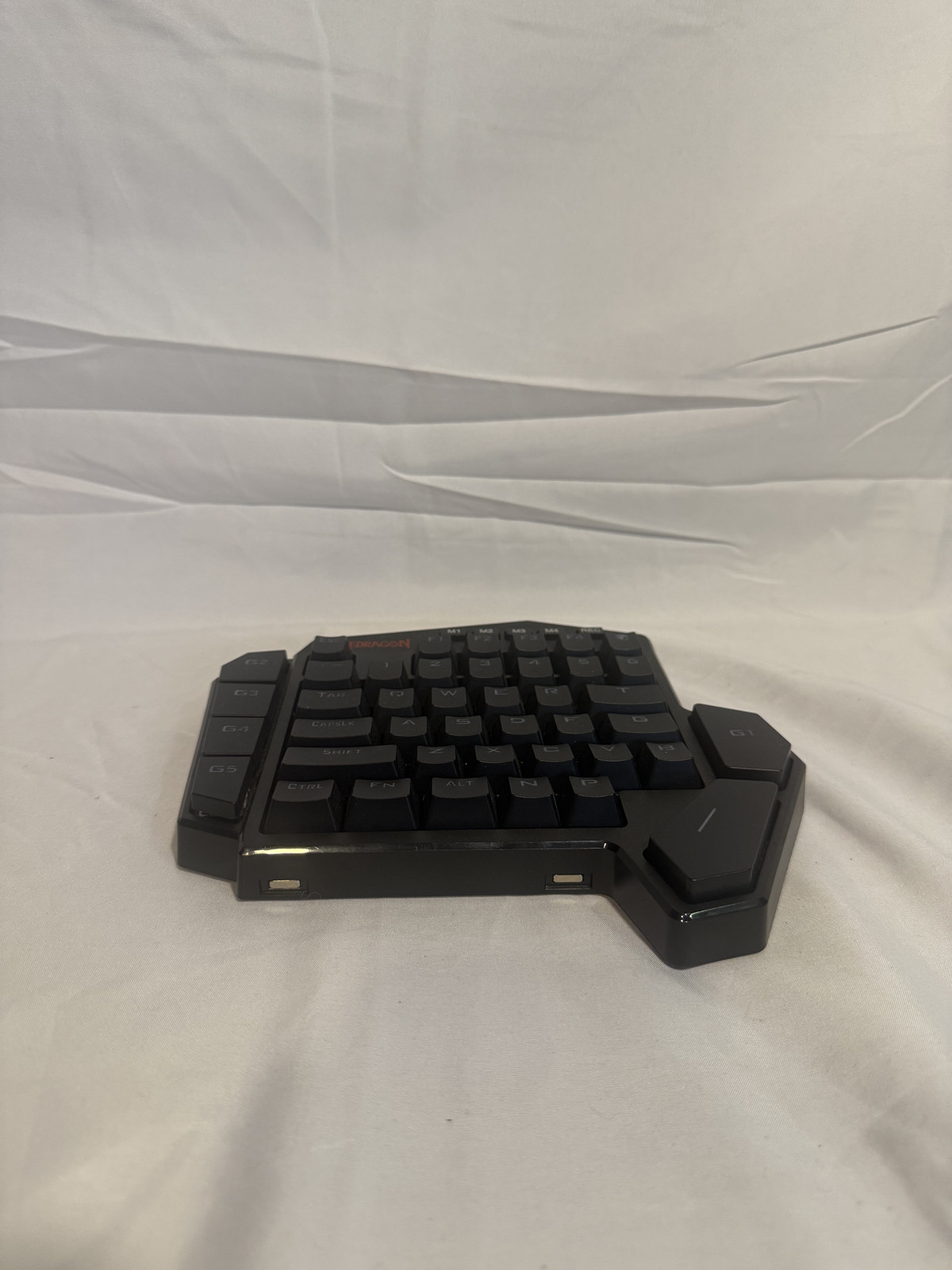 Redragon K585 DITI Wired One-Handed RGB Mechanical Gaming Blue Switch, Black 