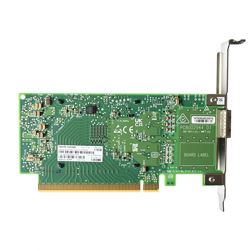 Lenovo OEM MCX555A-ECAT 100G Network Card ConnectX-5 IB 01KT926