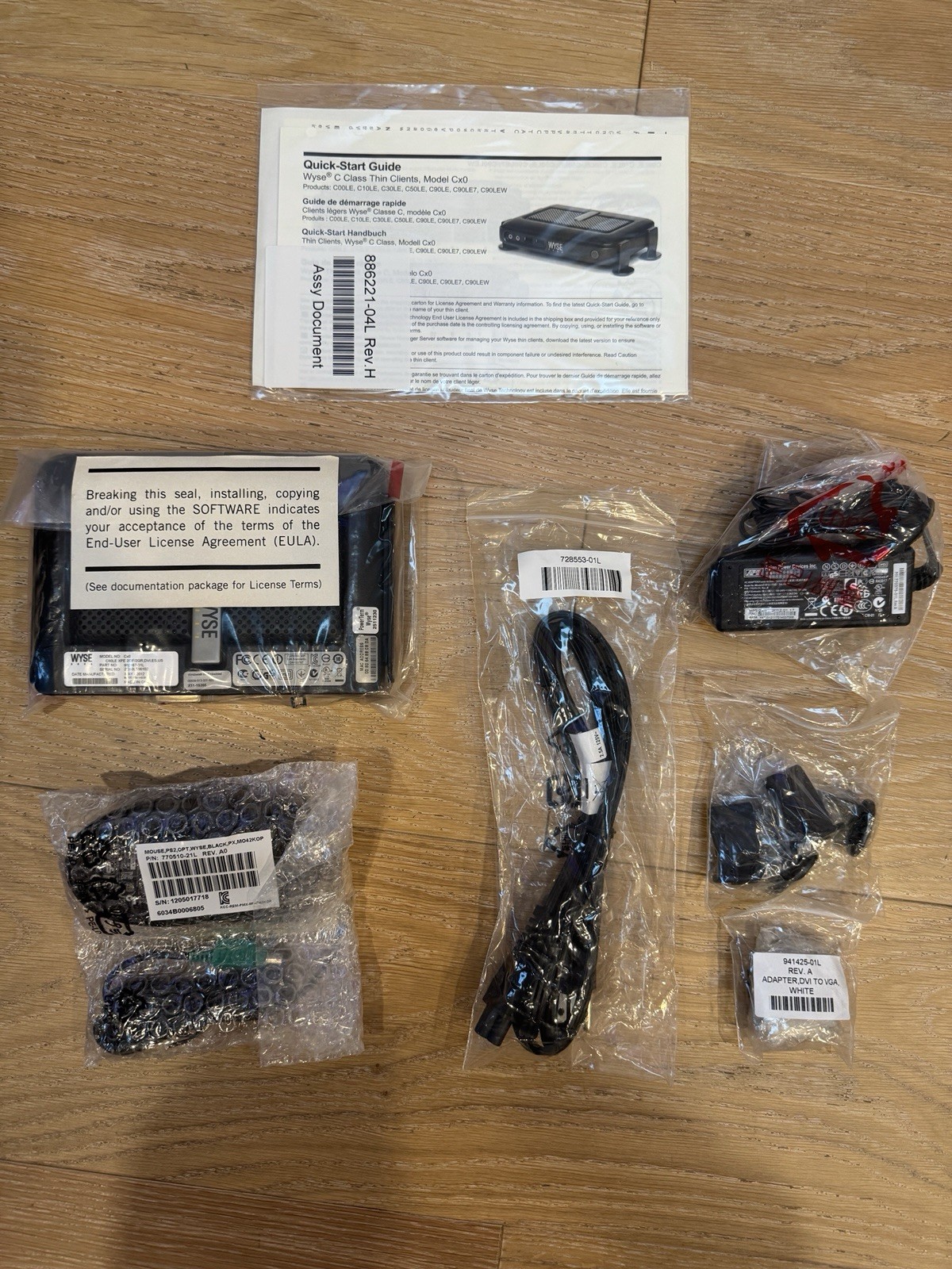 Wyse Cx0 C90LE Thin Client 1GF/2GR DVI ES US 902167-31L