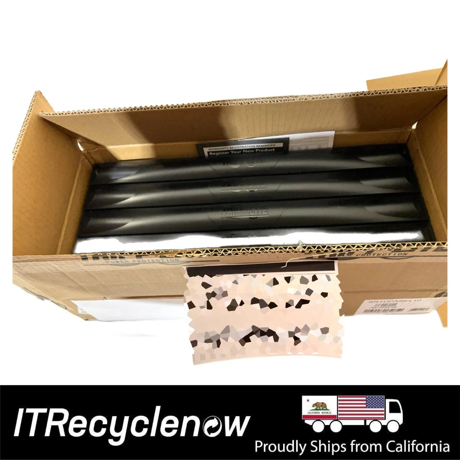 New 10 Pack Tripp Lite SR1UPANEL10 Rack Enclosure Cabinet Cooling Blanking Panel