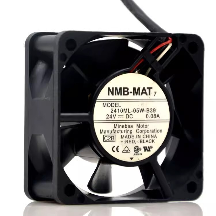 NMB 2410ML-05W-B39 6025 DC24V 0.10A 6CM 3-Wire Cooling Fan
