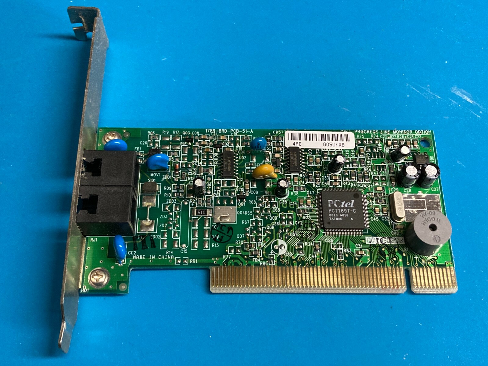 Compaq / Pctel Fax Modem PCI Card PCT789T-C HSP PCI 56K V.92 