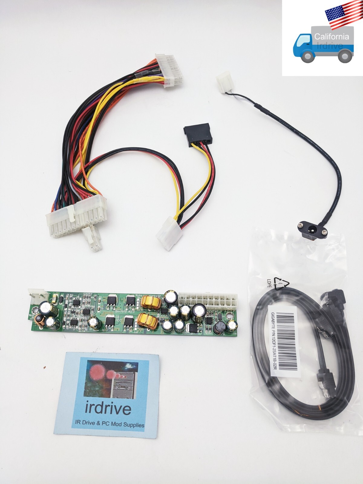 90W DC 12V to DC ATX PSU Modular Power Supply Adapter/Converter Mini ITX Board