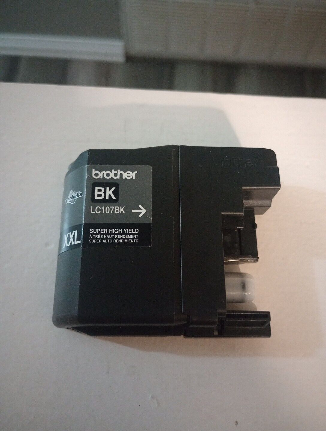 New OEM Genuine Brother LC107BK XXL Black Ink Cartridge Open Box  