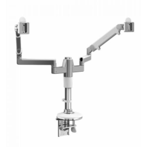 Humanscale M-Flex M2 Monitor Arms MF22W22C12 Brackets for 2 Monitors, NEW IN BOX