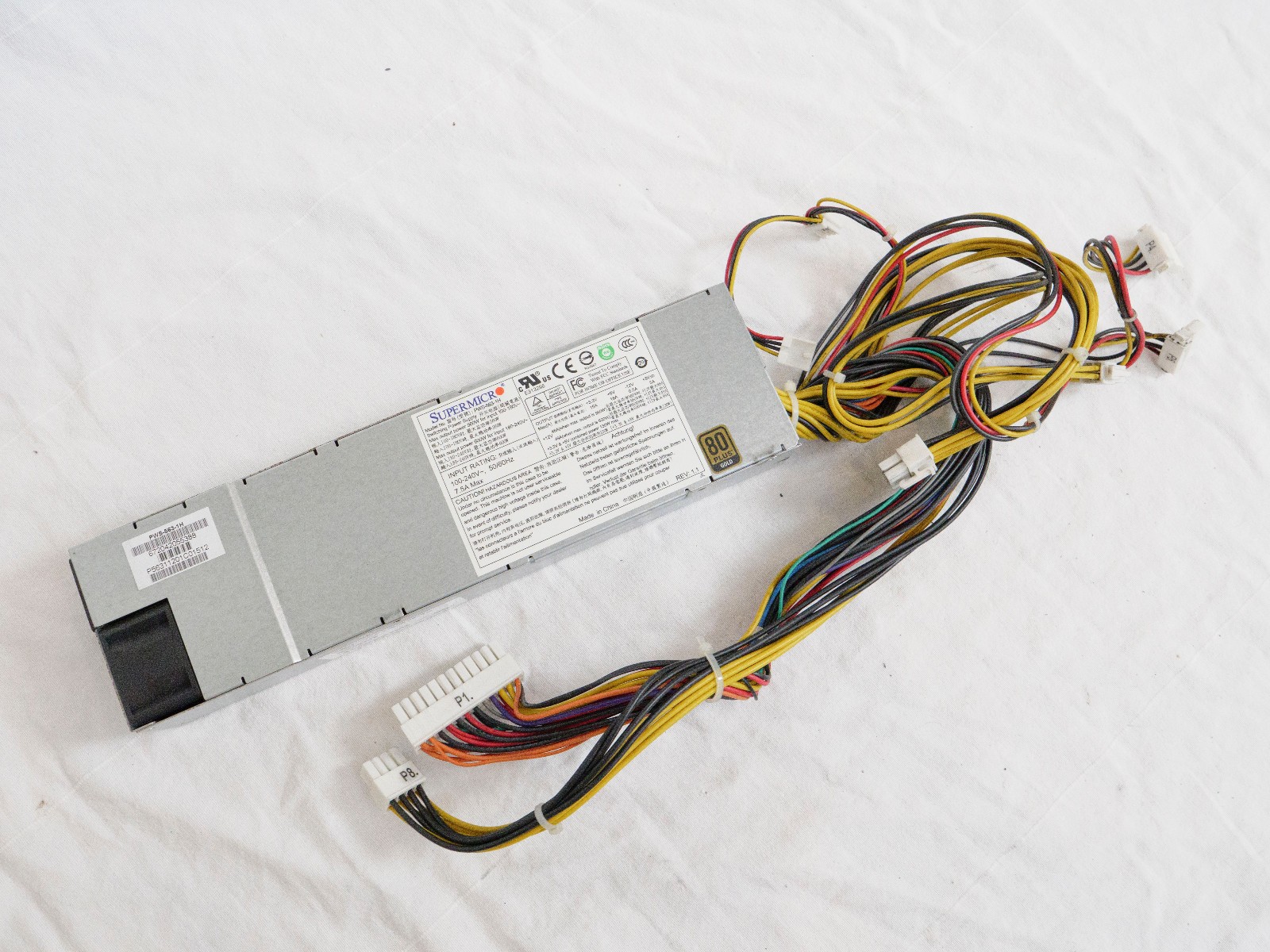 Server Power Supply for Supermicro PWS-563-1H  560W, used good shape