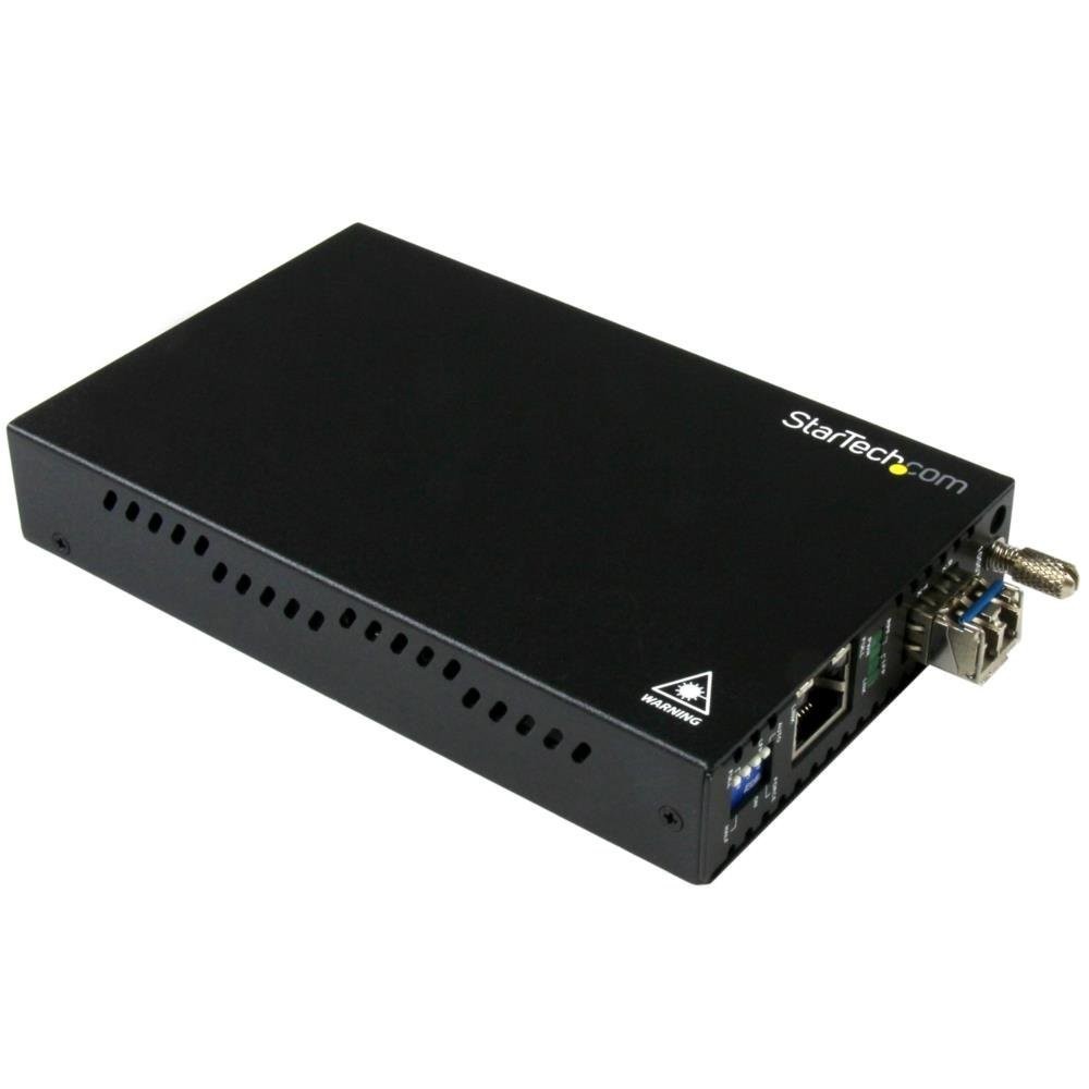 StarTech.com Singlemode (SM) LC Fiber Media Converter for 1Gbe Network - 20km -