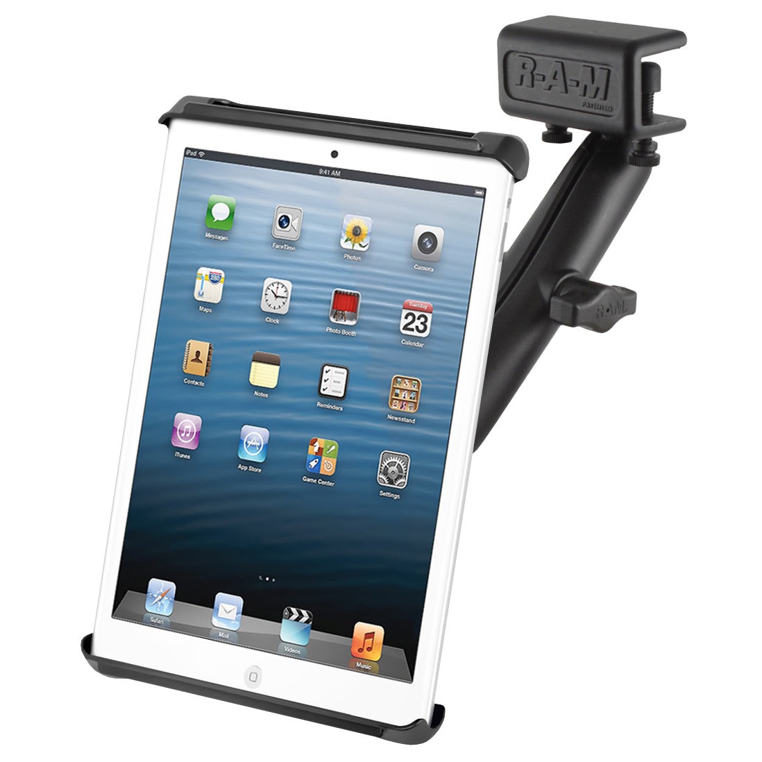 RAM-B-177-C-TAB2U  RAM Tab-Tite with Glare Shield Clamp Mount fo...