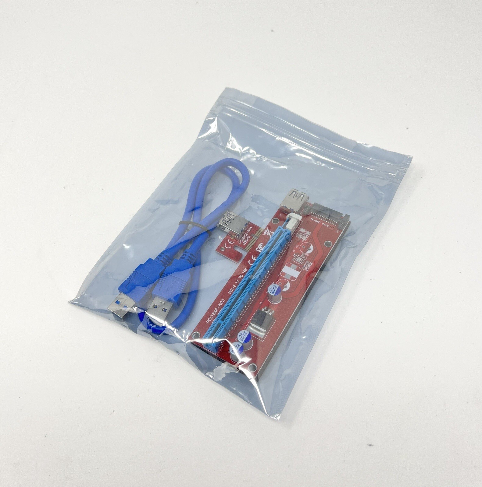 New PCE164P-N03  VER007S  PCI-E 1X TO 16X Adapter | VG