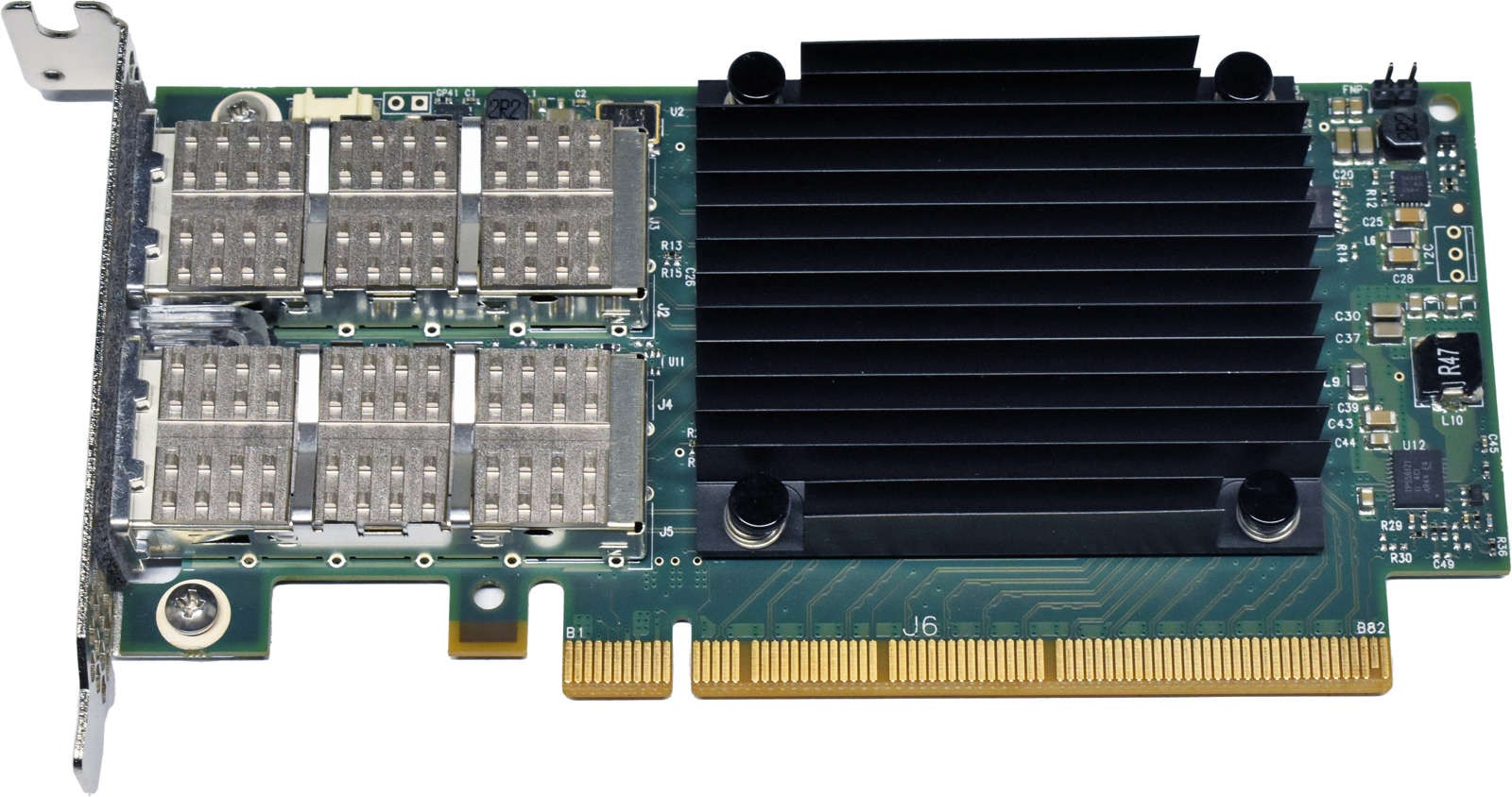 IBM Mellanox EC33 2-Port 56GbE PCIe x8 QSFP FDR Server Adapter 00RX852 LP
