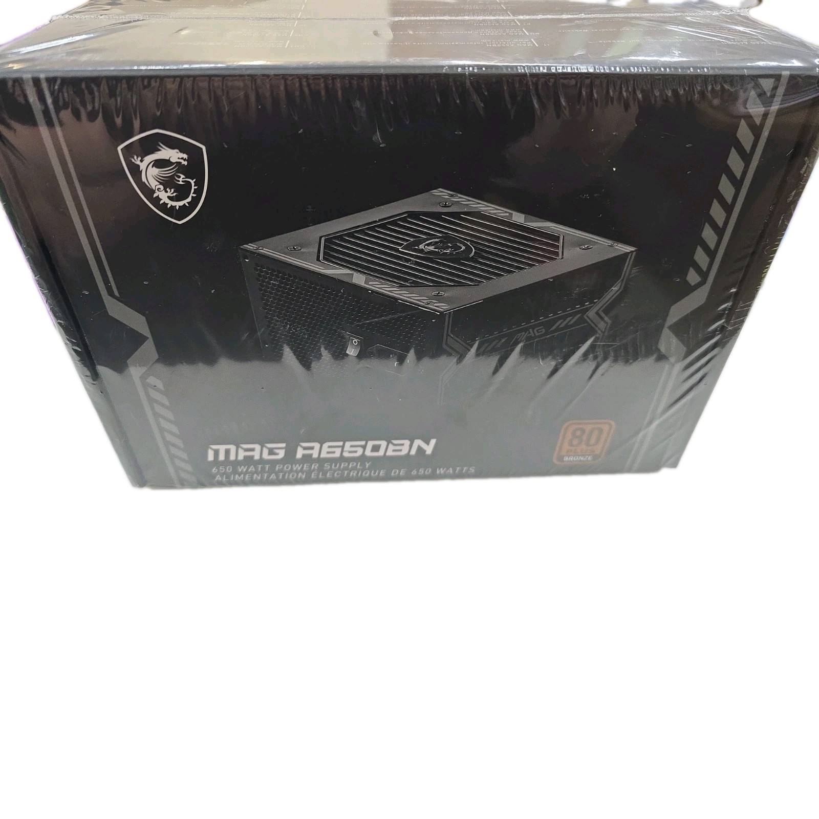 MSI 4526541038785 Desktop-PC Netzteil MAG A650BN PC-/Server 80 PLUS Bronze NiB