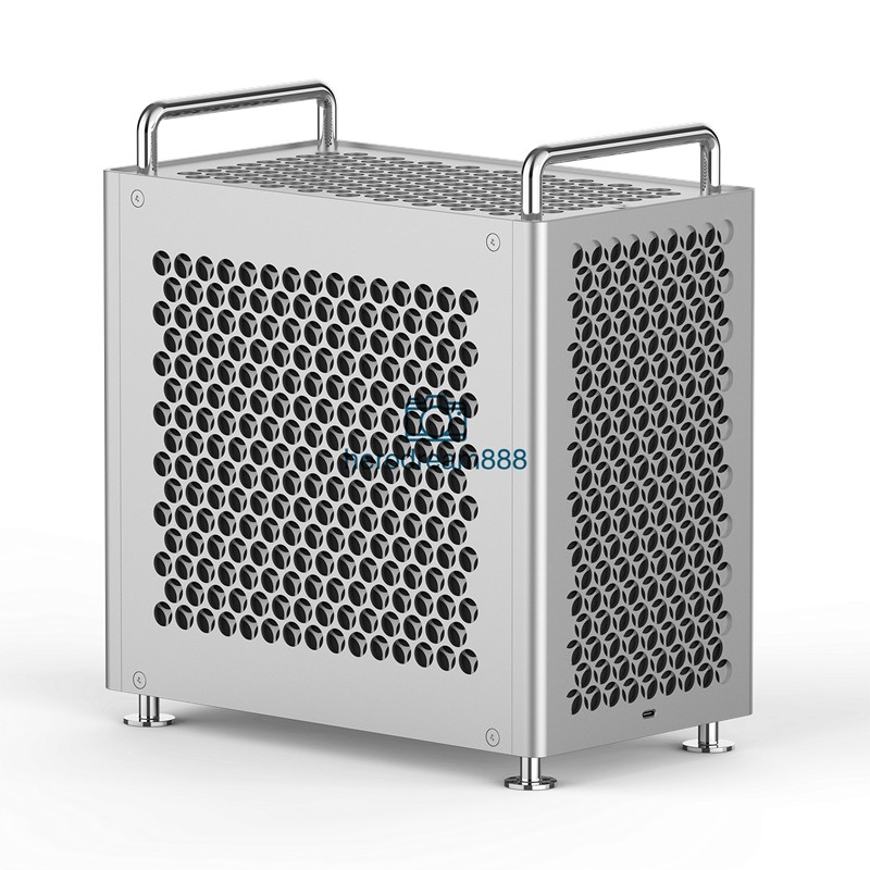 ZZAW B2Mini ITX Computer Case PC Aluminum Side Panels SFX Cooling Metal Case New
