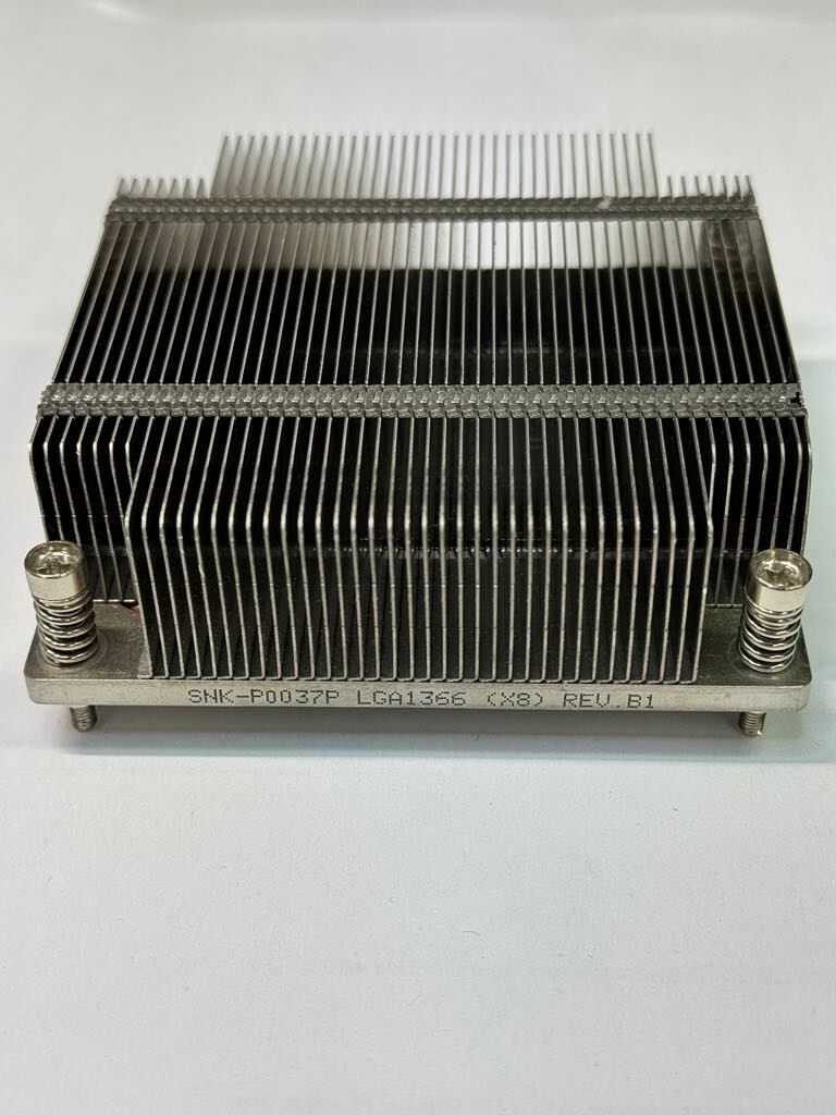 Supermicro 1U SNK-P0037P LGA1366 (X8) Intel Xeon Socket B Heatsink