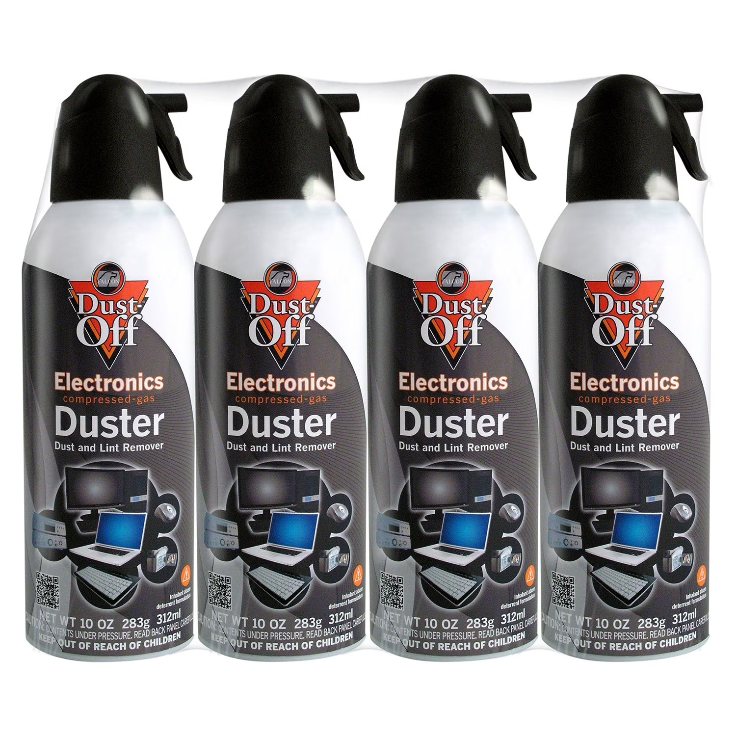 Falcon Dust-Off Compressed Gas Duster (10oz., 4 Pack). 