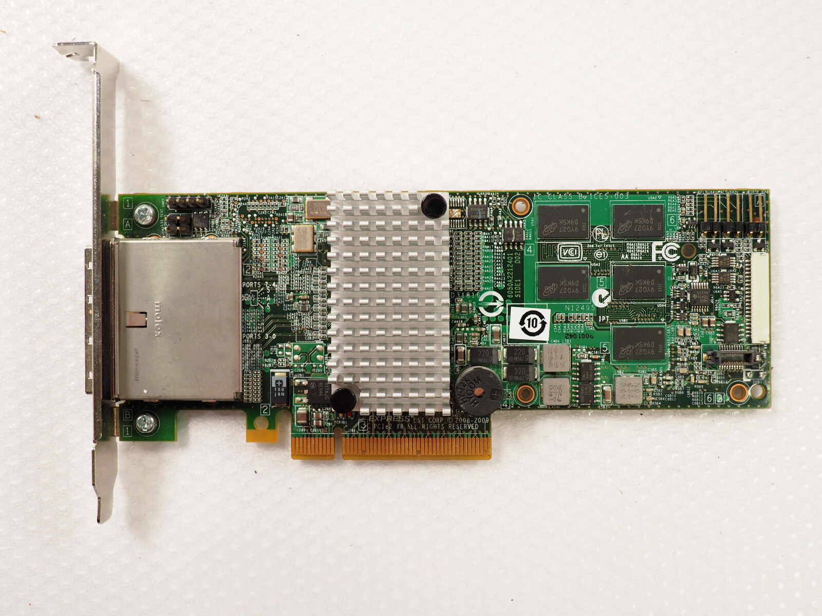 LSI 9280-8e 6Gb L3-25152-44B PCI-E SAS External MegaRAID Controller Card