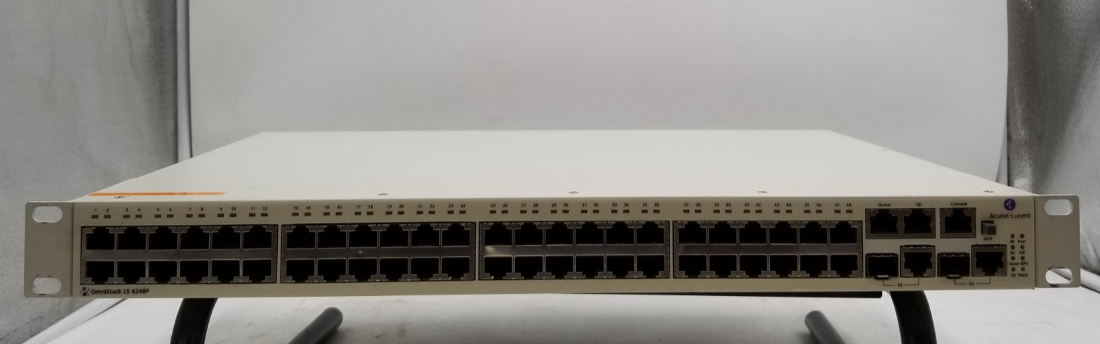 ALCATEL OS-LS-6248P OMNISTACK LS ETHERNET SWITCH -for parts