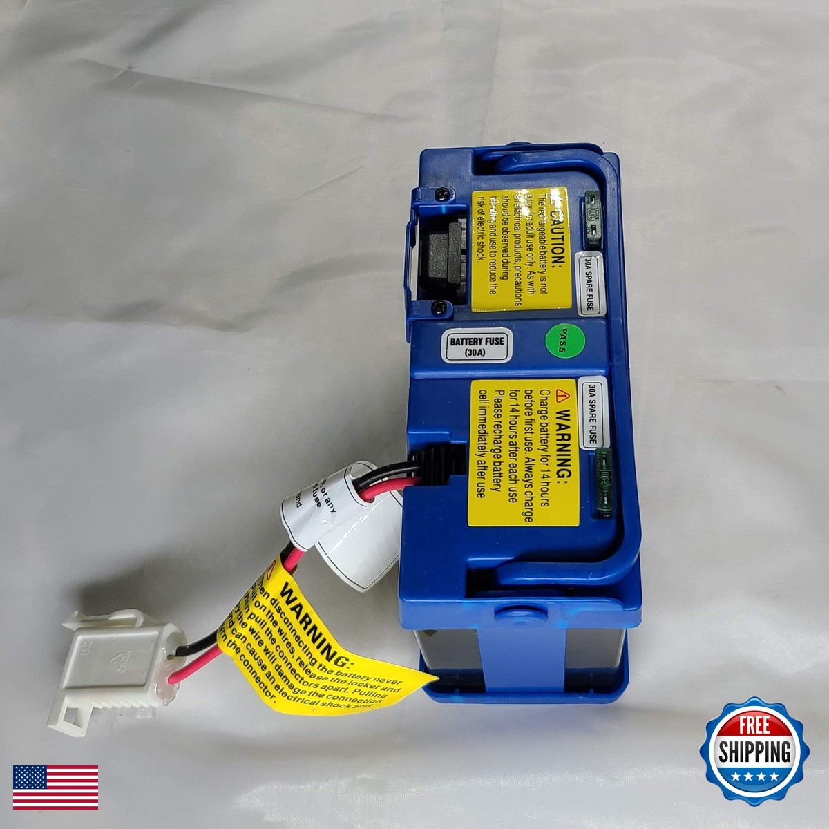 12V Slim Battery Compatible with XR-250 Sport Ride-On ATV
