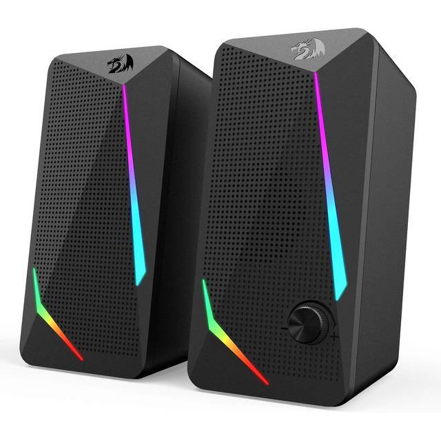 Redragon GS510 Waltz Gaming Speaker 2.0 Channel PC Computer Stereo Speaker with
