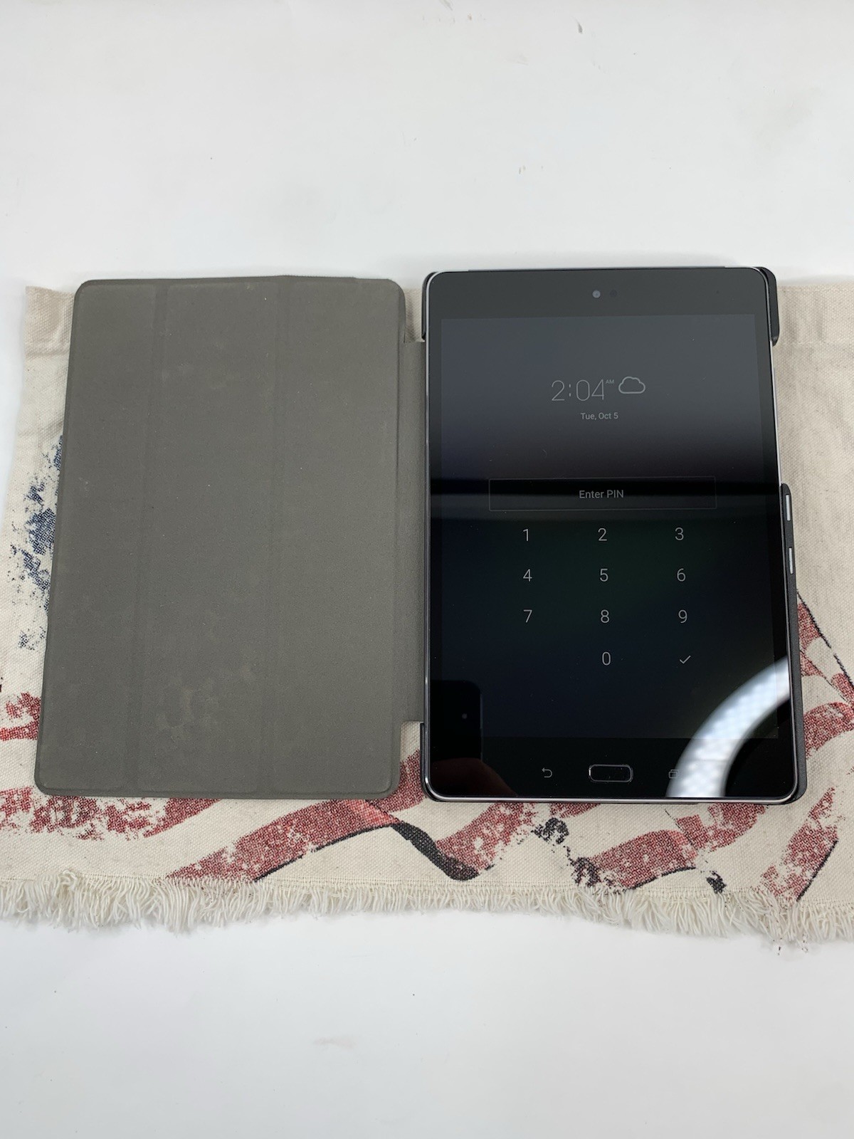 LOT OF 2 ASUS Zenpad ASUS_P00J 16GB Wi-Fi + 4G Verizon Tablet FOR PARTS Bundle