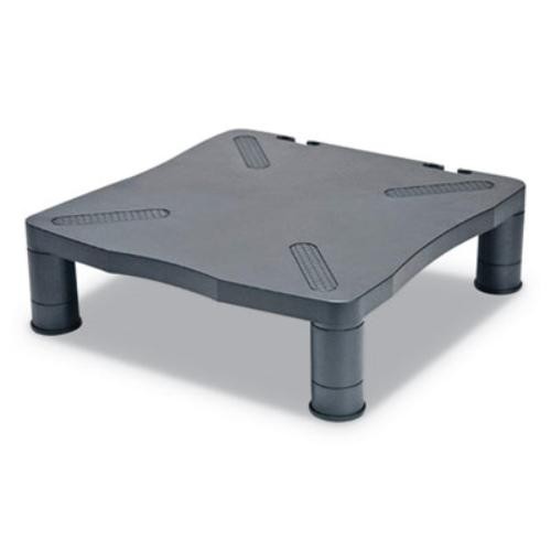 Innovera IVR55010 Single Level Monitor Riser, 13 1/8" X 13 1/2" X 4", Black