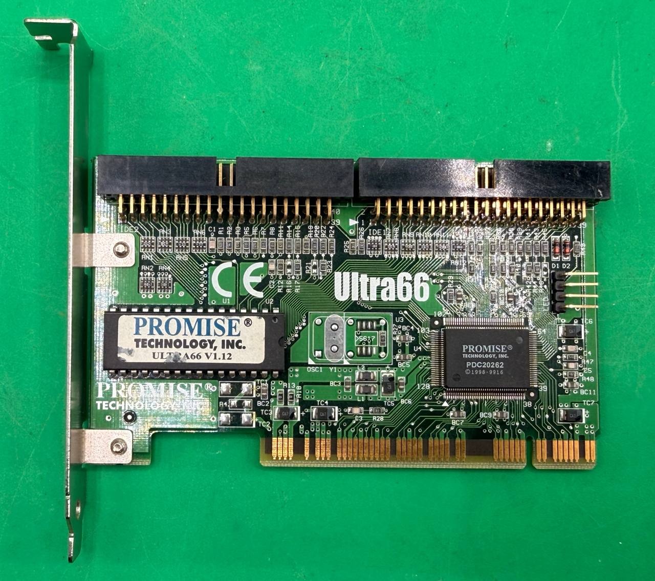 Promise Technology Ultra66 V1.12 PCI IDE ATA/66 Controller Card TC