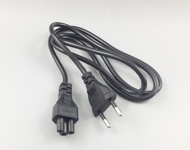 US/EU Plug 3-Pin AC Adapter Power Cord Cable For ThinkPad IBM Lenovo Dell Laptop