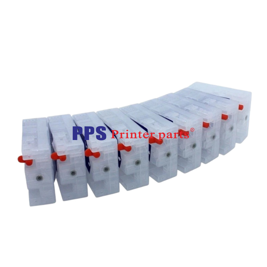 T8501-T8509 Refillable Ink Cartridges Empty No Chip For SureColor P800 SC-P800