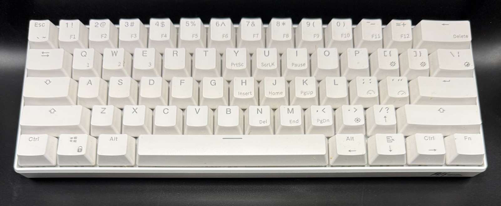RK ROYAL KLUDGE RK61 Wired 60% Mechanical Gaming Keyboard RGB Backlit White