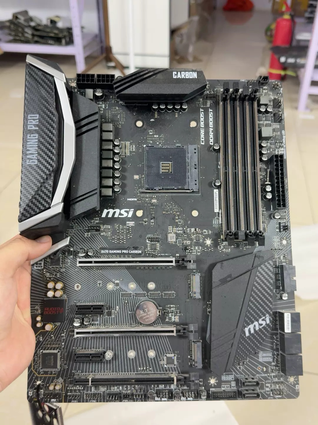 For MSI X470 GAMING PRO CARBON Motherboard Socket AM4 DDR4 ATX