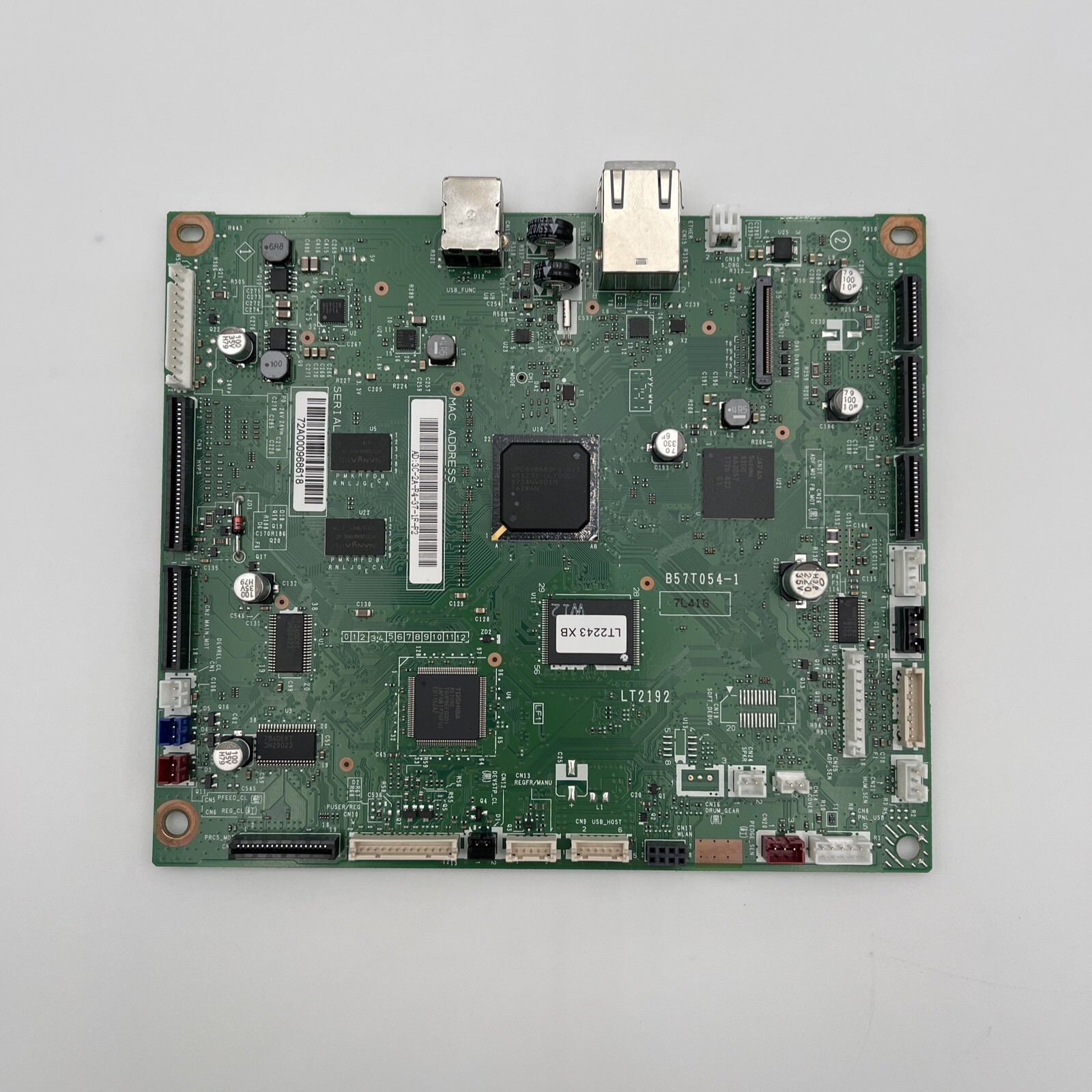 Brother MFC-9340cdw  / Mfc-9330cw B57T054-1 Main Logic Formatter Board