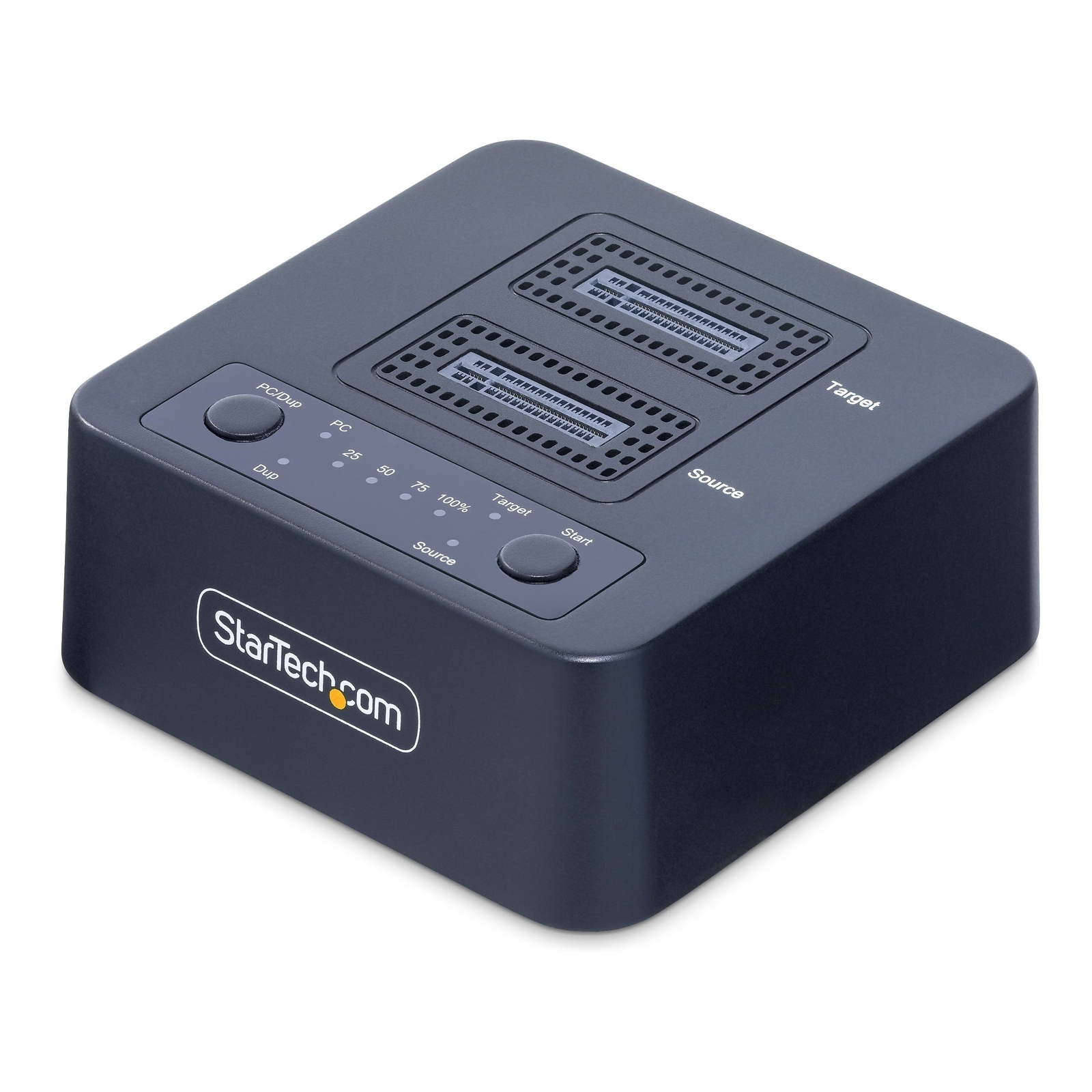 StarTech.com 1:1 M.2 NVMe Drive Duplicator, 90GBpm Standalone M.2 SSD Cloner/...