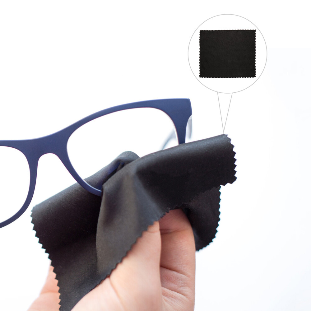 24pcs Microfiber Cleaning Cloth Wipe For Glasses Screen Camera Lens Jewelry