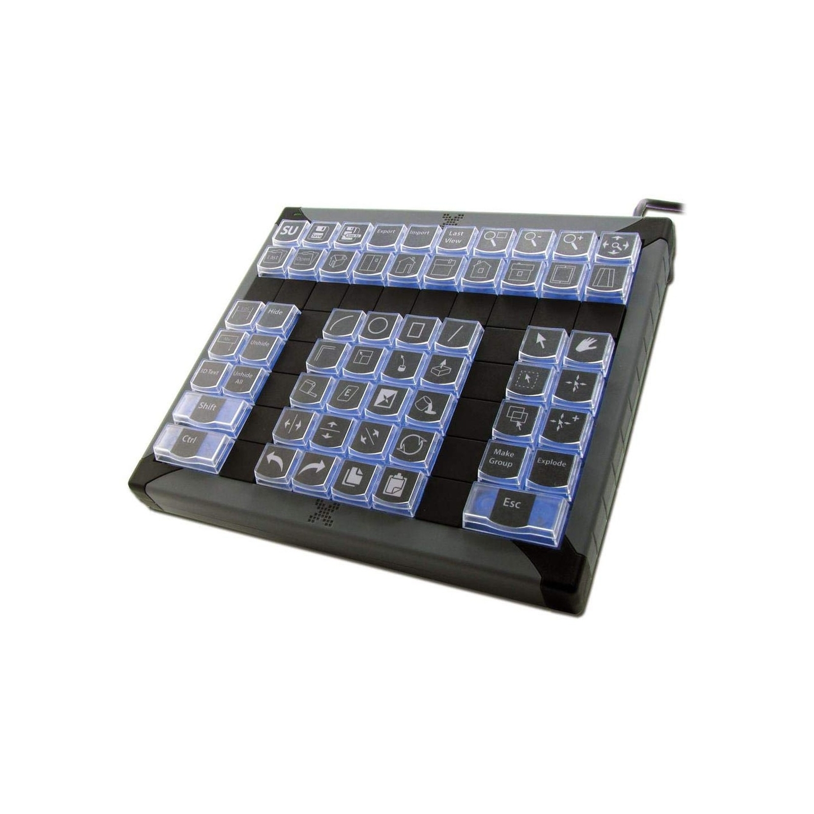 X-keys USB Programmable Keypads and Keyboards (60 Key, XK-60) 60 Key